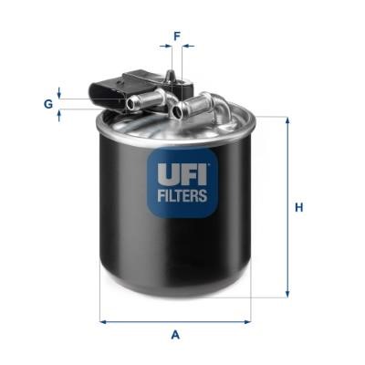 Ufi 24.194.00 Fuel filter 2419400