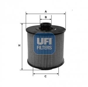 Ufi 25.173.01 Oil Filter 2517301