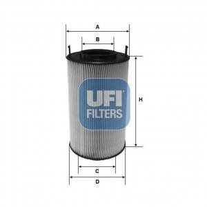 Ufi 25.201.00 Oil Filter 2520100