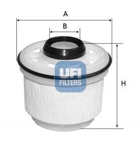 Ufi 26.139.00 Fuel filter 2613900