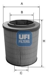 Ufi 27.E34.00 Air filter 27E3400