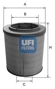 Air filter KIA Bongo (Kia Bongo): 27E3400 Ufi Air filter