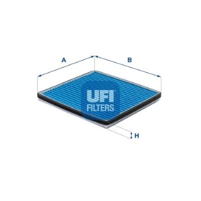 Ufi 34.264.00 Filter, interior air 3426400