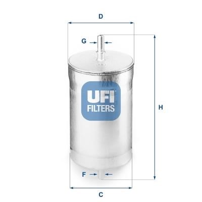 Ufi 31.994.00 Fuel filter 3199400