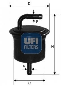 Ufi 31.A16.00 Fuel filter 31A1600