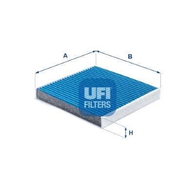 Ufi 34.223.00 Filter, interior air 3422300