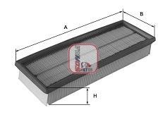 Sofima S 3A59 A Air filter S3A59A