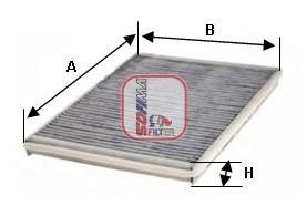 Sofima S 4225 CA Activated Carbon Cabin Filter S4225CA