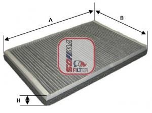 Sofima S4247CA Activated Carbon Cabin Filter S4247CA