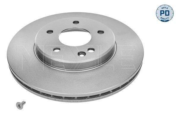 Meyle 015 521 0035/PD Front brake disc ventilated 0155210035PD