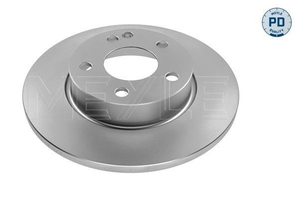 Meyle 0155210037PD Unventilated front brake disc 0155210037PD