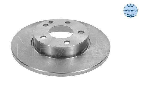 Meyle 015 521 0037 Unventilated front brake disc 0155210037