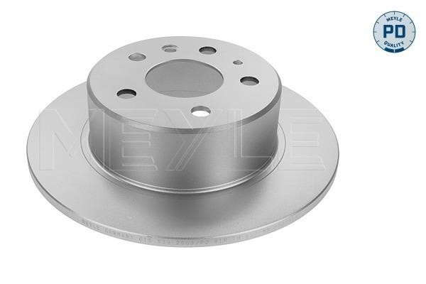 Meyle 0155230018PD Rear brake disc, non-ventilated 0155230018PD