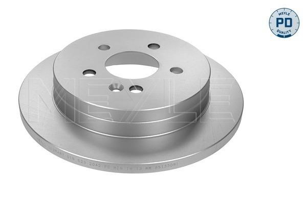 Meyle 015 523 0025/PD Rear brake disc, non-ventilated 0155230025PD