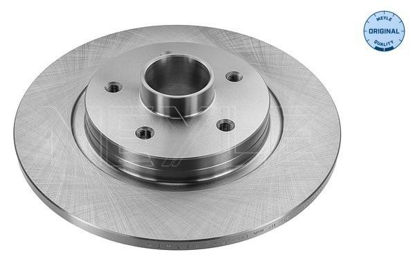 Meyle 015 523 0041 Rear brake disc, non-ventilated 0155230041