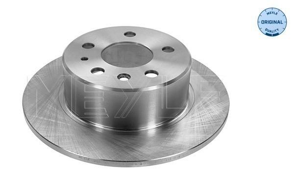 Meyle 0155230018 Rear brake disc, non-ventilated 0155230018