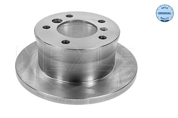 Meyle 0155230026 Rear brake disc, non-ventilated 0155230026