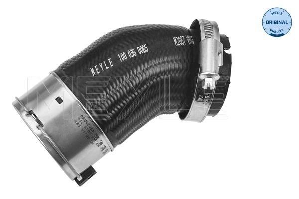 Intercooler hose Volkswagen Multivan: 1000360065 Meyle Intercooler pipe