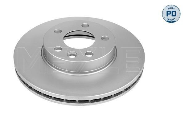 Meyle 115 521 0033/PD Front brake disc ventilated 1155210033PD