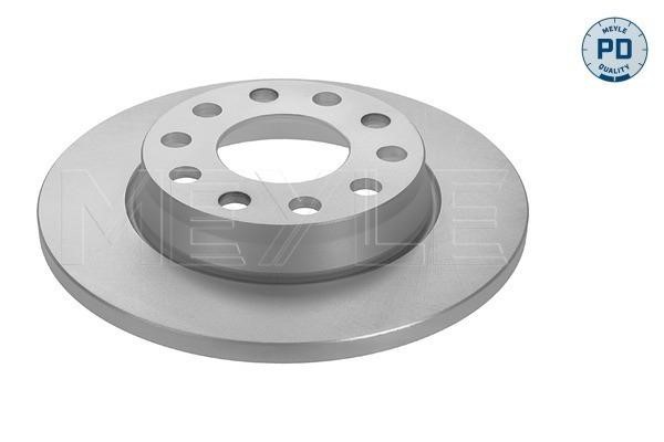 Meyle 1155210039PD Rear brake disc, non-ventilated 1155210039PD