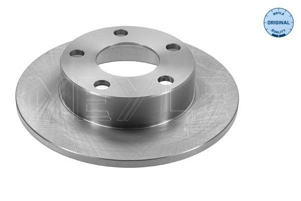 Meyle 115 521 0037 Rear brake disc, non-ventilated 1155210037