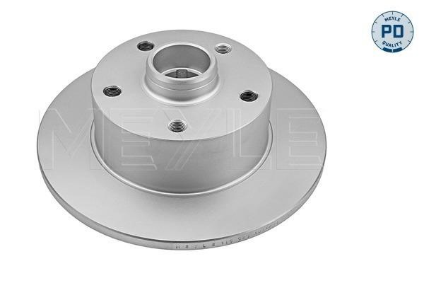 Meyle 1155230016PD Rear brake disc, non-ventilated 1155230016PD