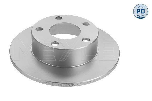 Meyle 1155230023PD Rear brake disc, non-ventilated 1155230023PD