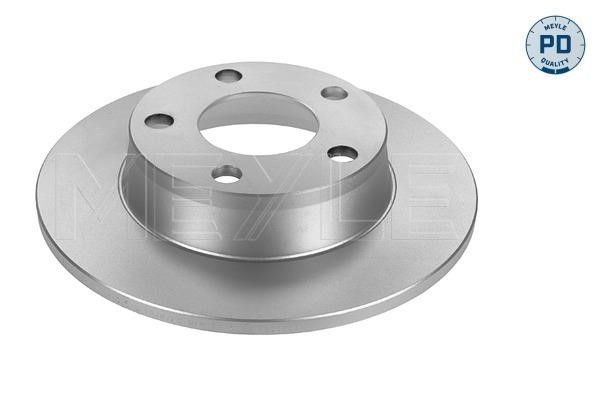 Meyle 115 523 0024/PD Rear brake disc, non-ventilated 1155230024PD