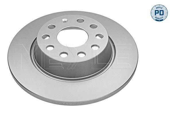 Meyle 115 523 0043/PD Rear brake disc, non-ventilated 1155230043PD