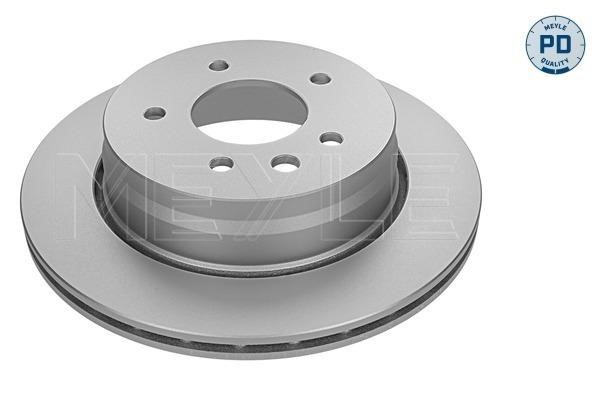 Meyle 18-15 523 0001/PD Rear ventilated brake disc 18155230001PD