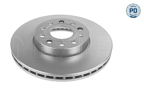 Meyle 183 521 1045/PD Front brake disc ventilated 1835211045PD