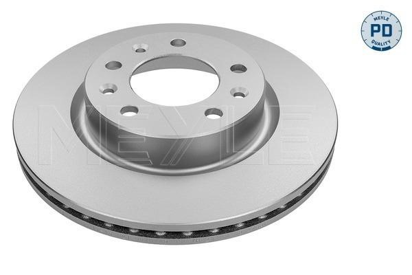 Meyle 11-15 521 0043/PD Front brake disc ventilated 11155210043PD