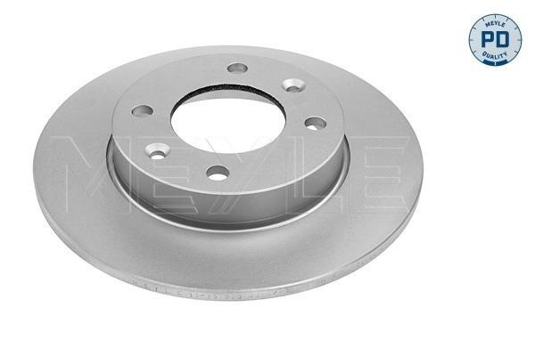 Meyle 11155230008PD Rear brake disc, non-ventilated 11155230008PD