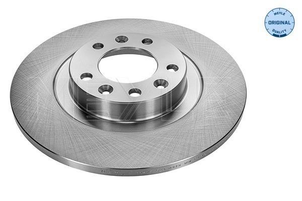 Meyle 11155230015 Rear brake disc, non-ventilated 11155230015