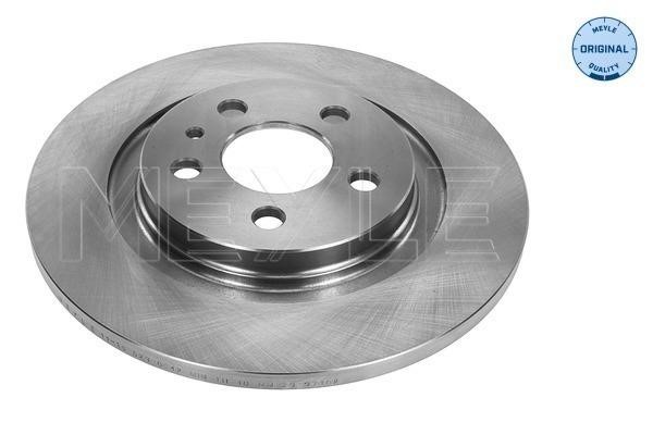 Meyle 11155230011 Rear brake disc, non-ventilated 11155230011