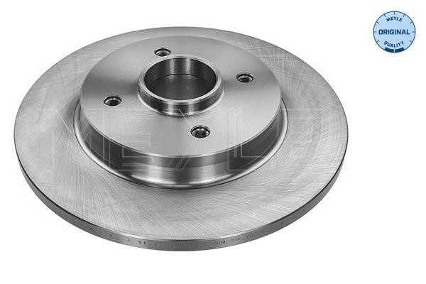 Meyle 11-15 523 4008 Rear brake disc, non-ventilated 11155234008