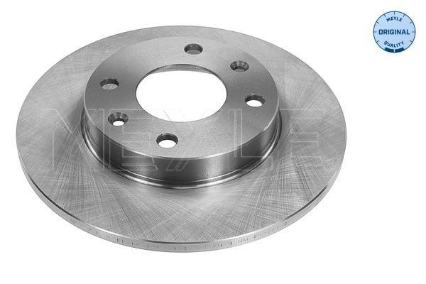 Meyle 11-15 521 0042 Unventilated front brake disc 11155210042