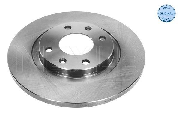 Meyle 11-15 521 0033 Unventilated front brake disc 11155210033
