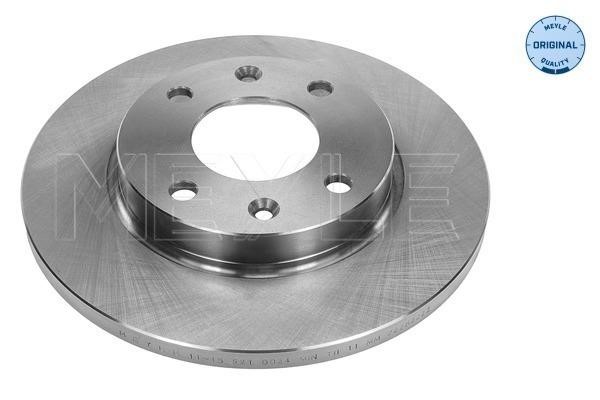 Meyle 11-15 521 0036 Unventilated front brake disc 11155210036