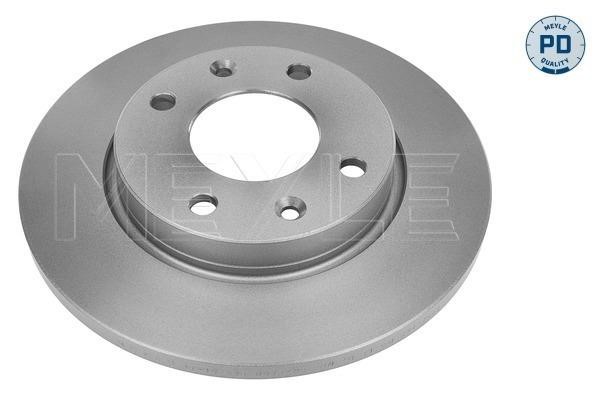 Meyle 11155210036PD Unventilated front brake disc 11155210036PD