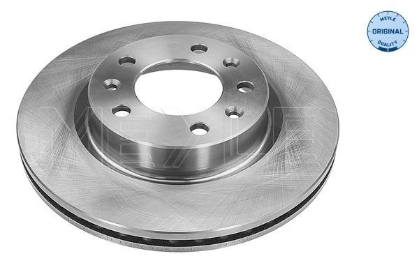 Meyle 11-15 521 0043 Front brake disc ventilated 11155210043