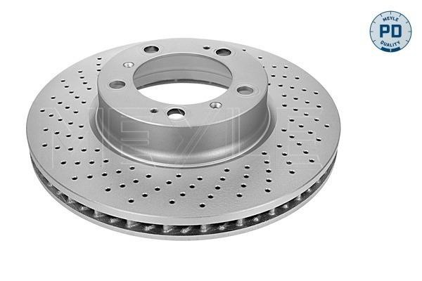 Meyle 483 521 0002/PD Front brake disc ventilated 4835210002PD