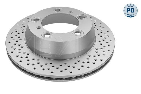 Meyle 4835230009PD Rear ventilated brake disc 4835230009PD