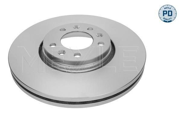 Meyle 215 521 0024/PD Front brake disc ventilated 2155210024PD