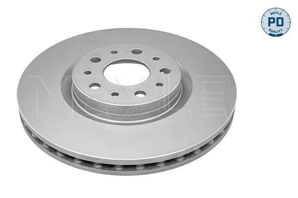 Meyle 215 523 0037/PD Front brake disc ventilated 2155230037PD