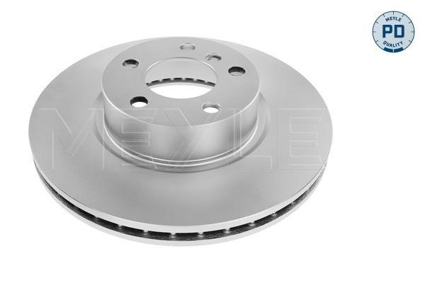 Meyle 383 521 0012/PD Front brake disc ventilated 3835210012PD