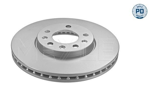 Meyle 615 521 0010/PD Front brake disc ventilated 6155210010PD