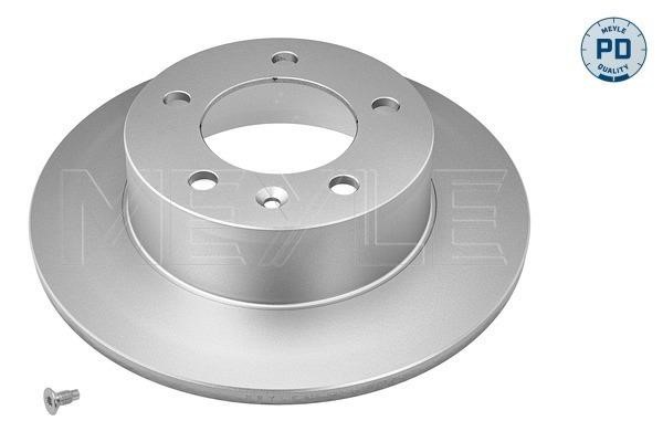 Meyle 6155236037/PD Rear brake disc, non-ventilated 6155236037PD