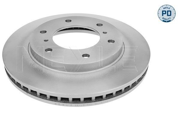 Meyle 32155210028PD Front brake disc ventilated 32155210028PD