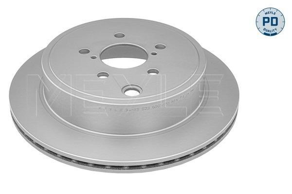 Meyle 34-15 523 0005/PD Rear ventilated brake disc 34155230005PD